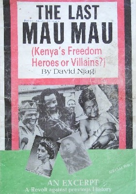 Cover of "The Last Mau Mau" by David Njagi